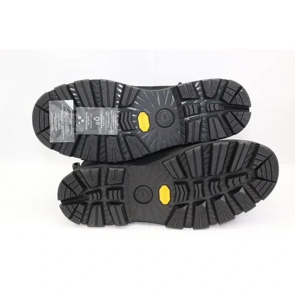 UGG CHELSEA MEN BOOTS LEATHER  Black Size 7 / UK 6 / EU 40 / JP 25 - Picture 6 of 16